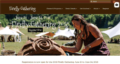 Desktop Screenshot of fireflygathering.org